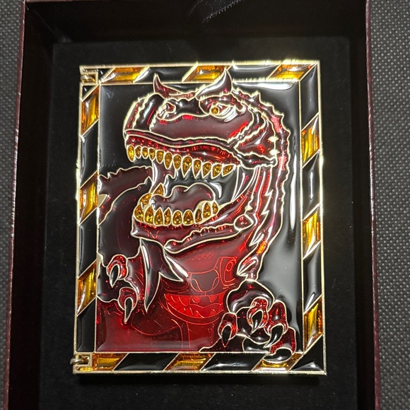 Disney Red and Gold Dinosaur Pin collectible - Picture 3 of 5